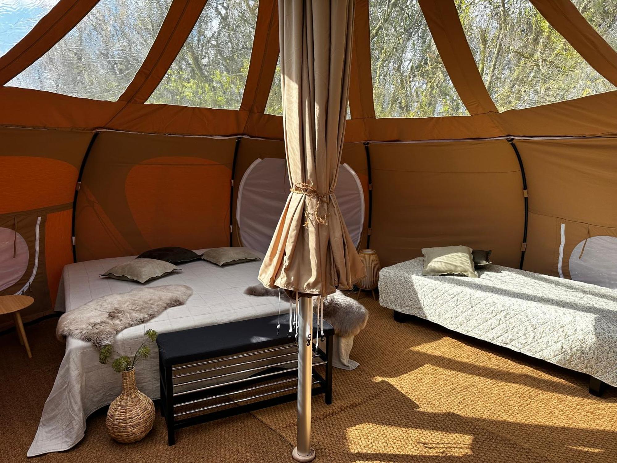 Romantic Luxus Glamping 1 Idestrup Extérieur photo